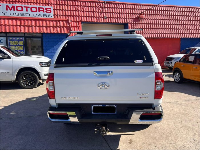 2020 LDV T60 LUXE SK8C 4X4 Dual Range Blanc White