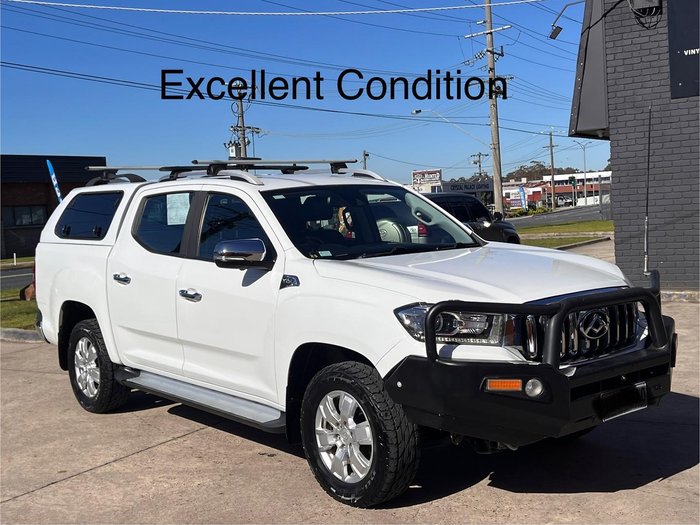 2020 LDV T60 LUXE SK8C 4X4 Dual Range Blanc White