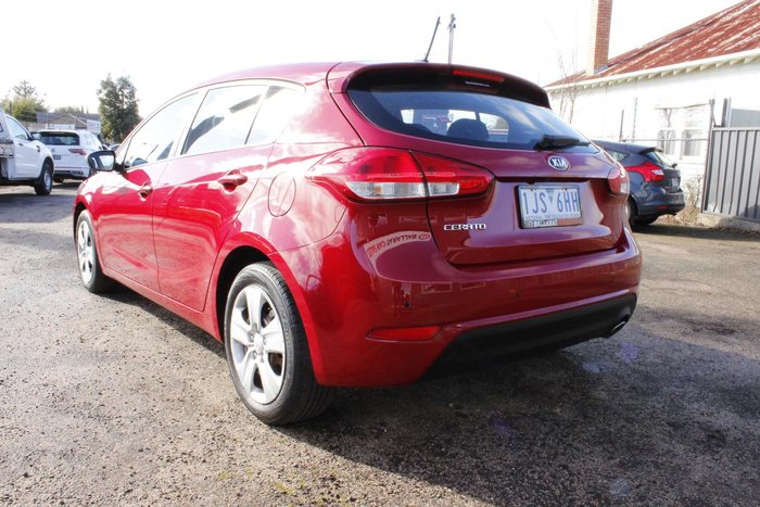2017 Kia Cerato S YD MY17 Temptation Red