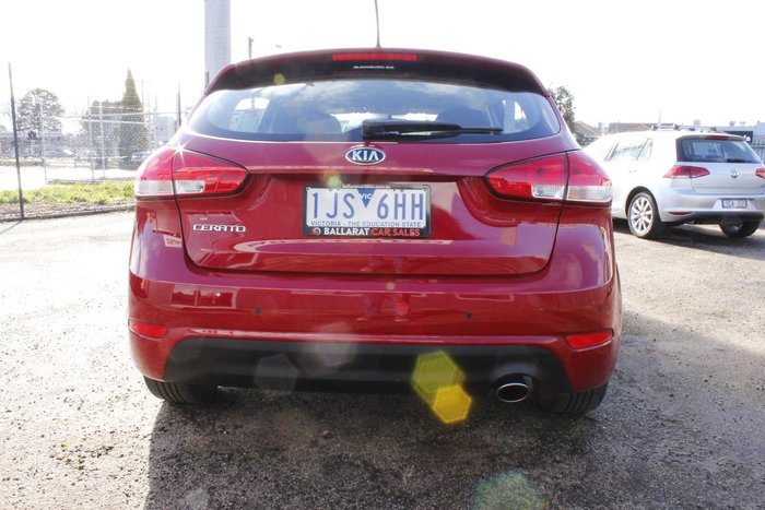 2017 Kia Cerato S YD MY17 Temptation Red