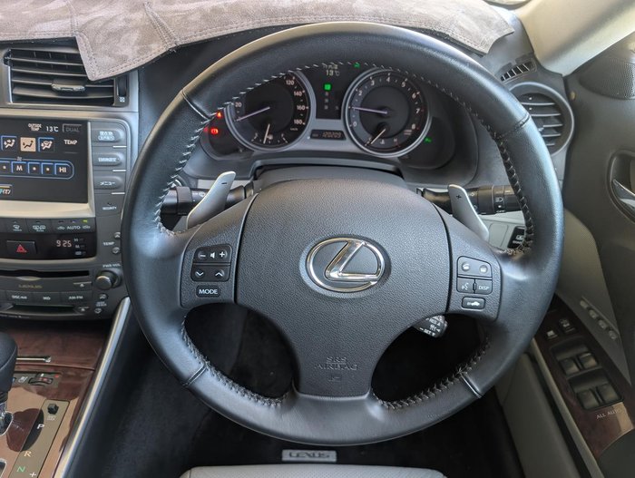 2007 Lexus IS IS350 GSE21 Silver