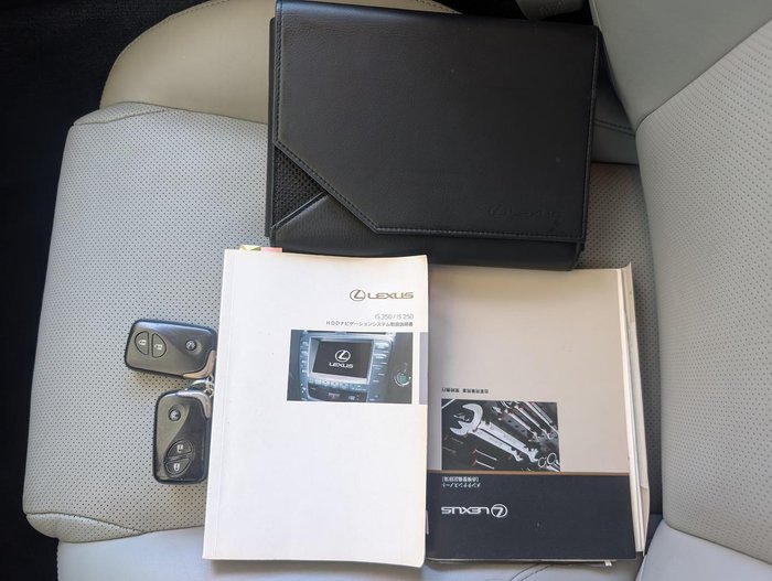 2007 Lexus IS IS350 GSE21 Silver