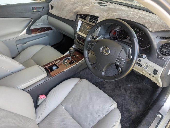 2007 Lexus IS IS350 GSE21 Silver