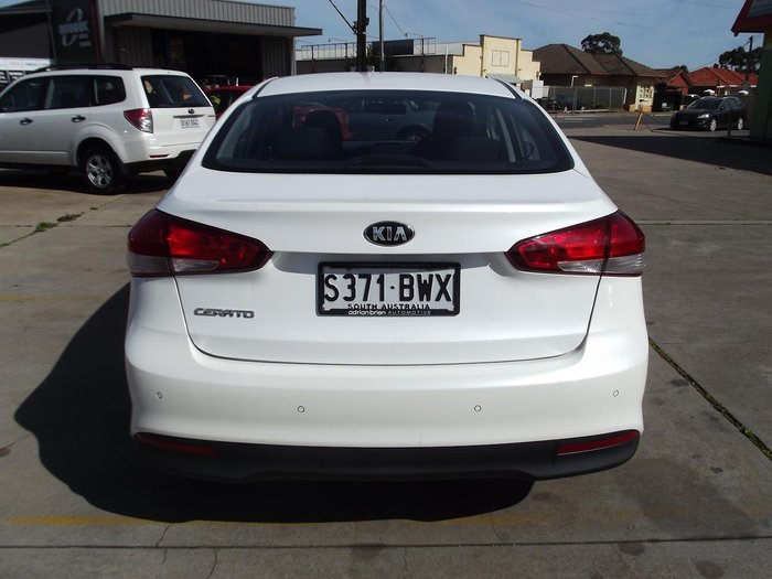 2016 Kia Cerato S YD MY17 White