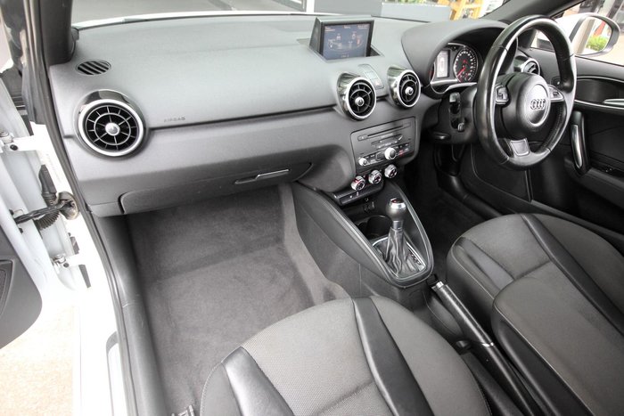 2012 Audi A1 Sport 8X MY13 Glacier White