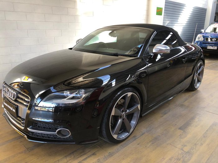2010 Audi TTS 8J MY11 Four Wheel Drive Panther Black