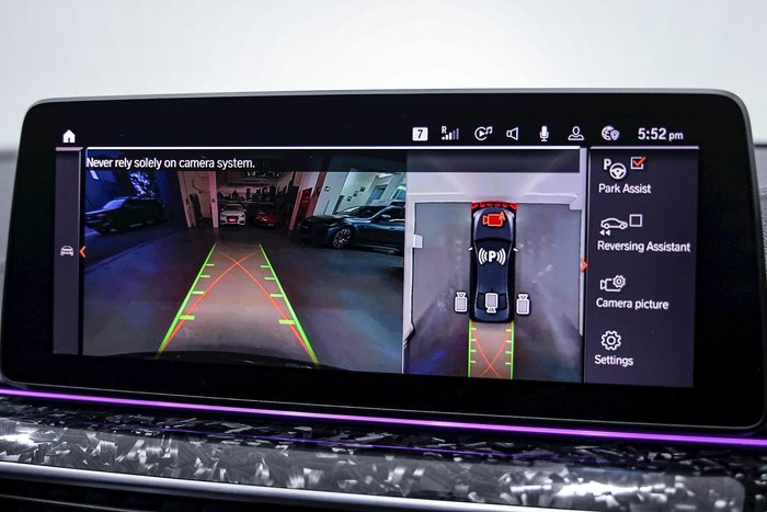 2020 BMW 5 Series M550i xDrive G30 LCI Four Wheel Drive BLACK