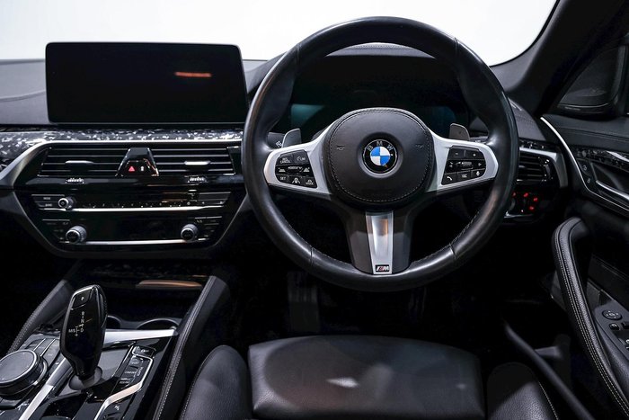 2020 BMW 5 Series M550i xDrive G30 LCI Four Wheel Drive BLACK