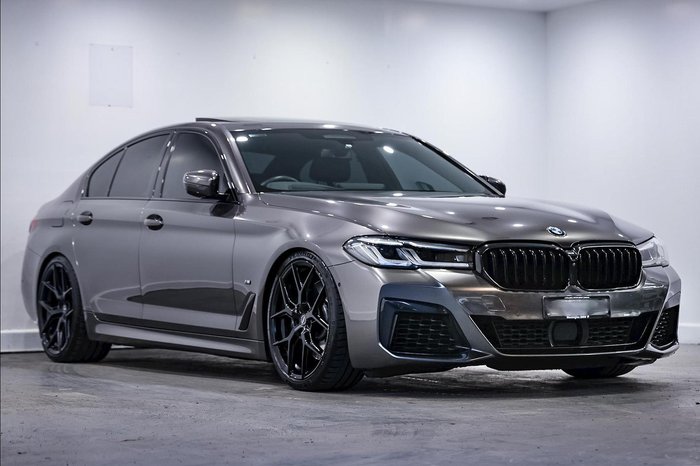 2020 BMW 5 Series M550i xDrive G30 LCI Four Wheel Drive BLACK