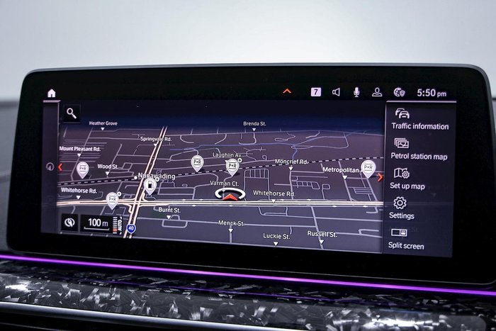 2020 BMW 5 Series M550i xDrive G30 LCI Four Wheel Drive BLACK