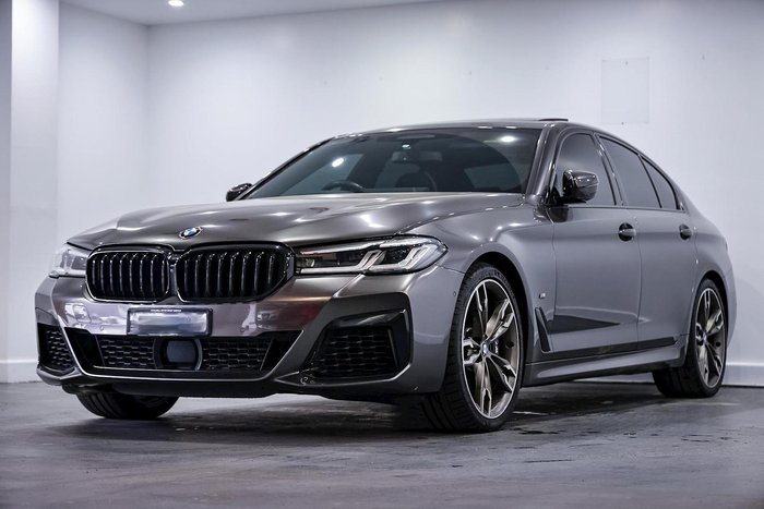 2020 BMW 5 Series M550i xDrive G30 LCI Four Wheel Drive BLACK