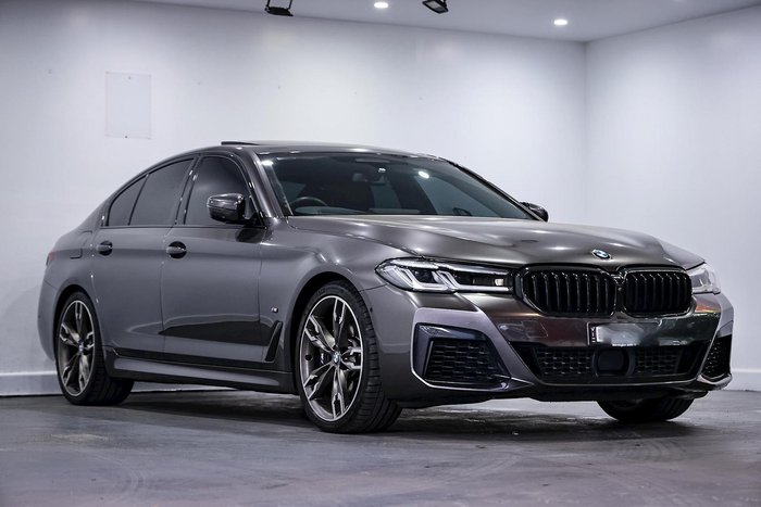 2020 BMW 5 Series M550i xDrive G30 LCI Four Wheel Drive BLACK