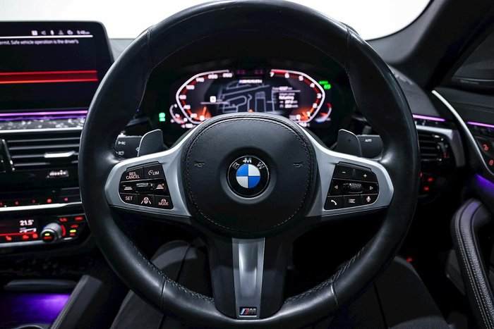 2020 BMW 5 Series M550i xDrive G30 LCI Four Wheel Drive BLACK