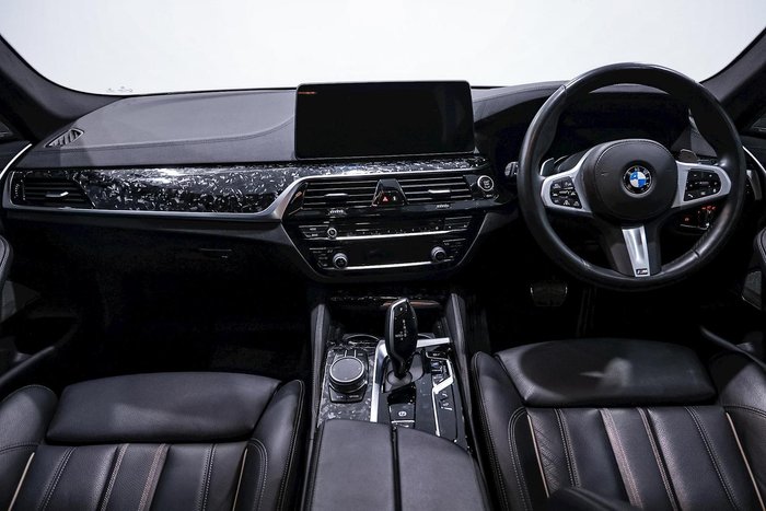 2020 BMW 5 Series M550i xDrive G30 LCI Four Wheel Drive BLACK