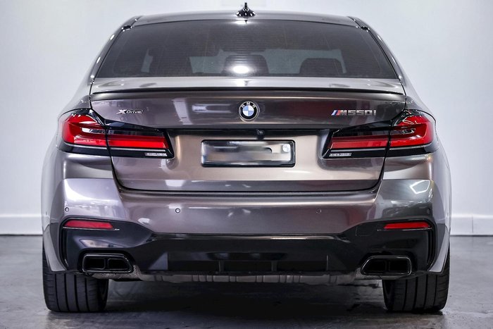 2020 BMW 5 Series M550i xDrive G30 LCI Four Wheel Drive BLACK