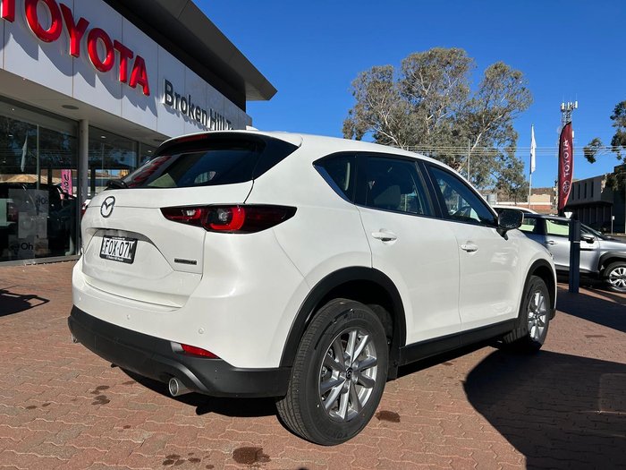 2024 Mazda CX-5 G25 Maxx Sport KF Series Rhodium White