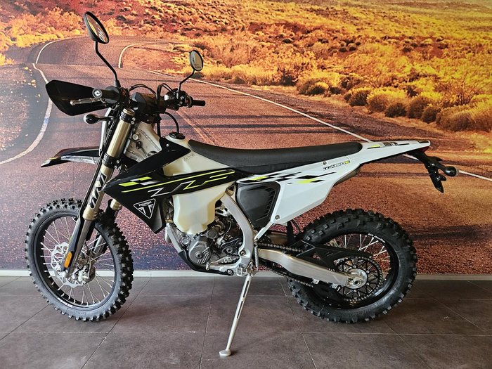 2025 Triumph TF 450-E Off Road White