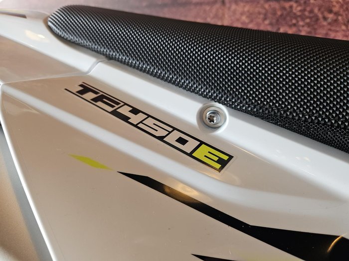 2025 Triumph TF 450-E Off Road White