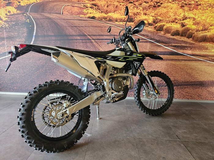 2025 Triumph TF 450-E Off Road White