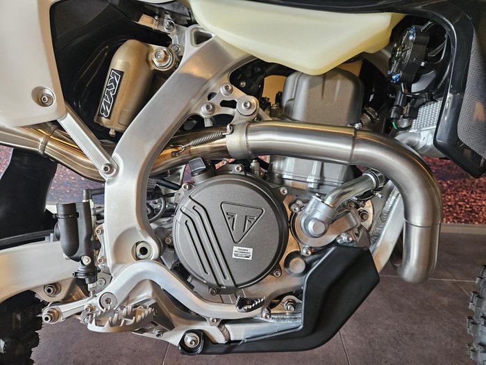 2025 Triumph TF 450-E Off Road White