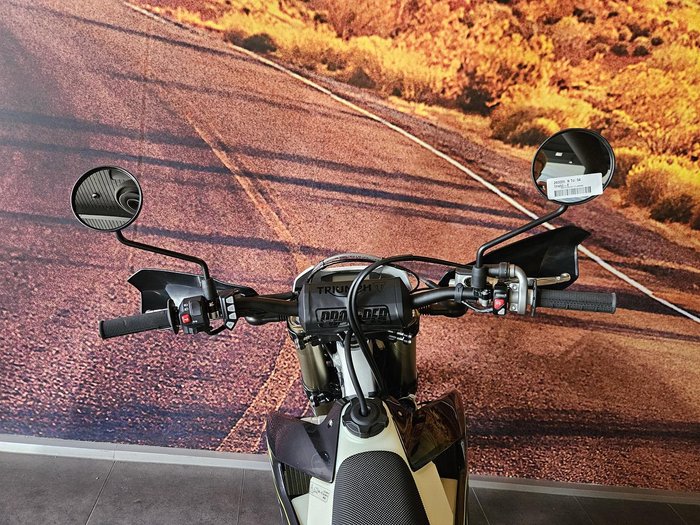 2025 Triumph TF 450-E Off Road White
