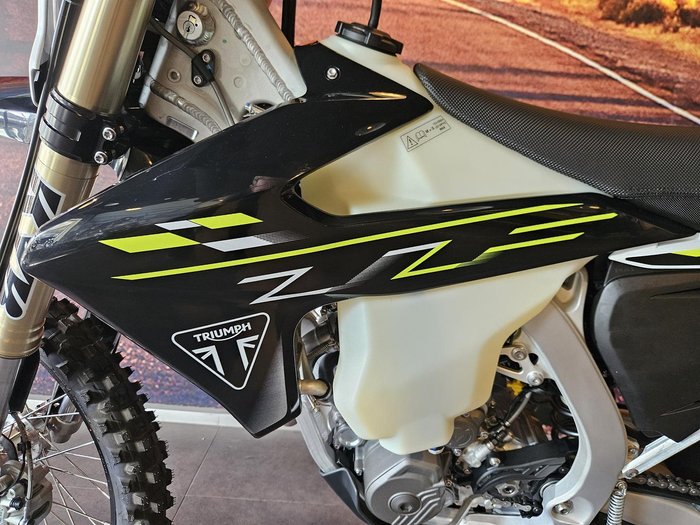 2025 Triumph TF 450-E Off Road White