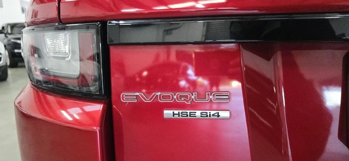 2016 Land Rover Range Rover Evoque Si4 HSE Dynamic L538 MY16.5 4X4 On Demand Firenze Red