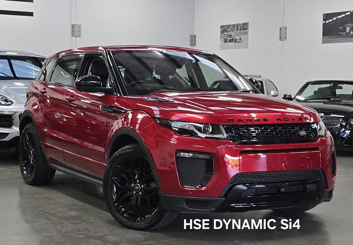 2016 Land Rover Range Rover Evoque Si4 HSE Dynamic L538 MY16.5 4X4 On Demand Firenze Red