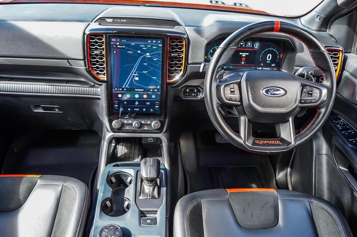 2022 Ford Ranger Raptor MY22 4X4 Dual Range Code Orange