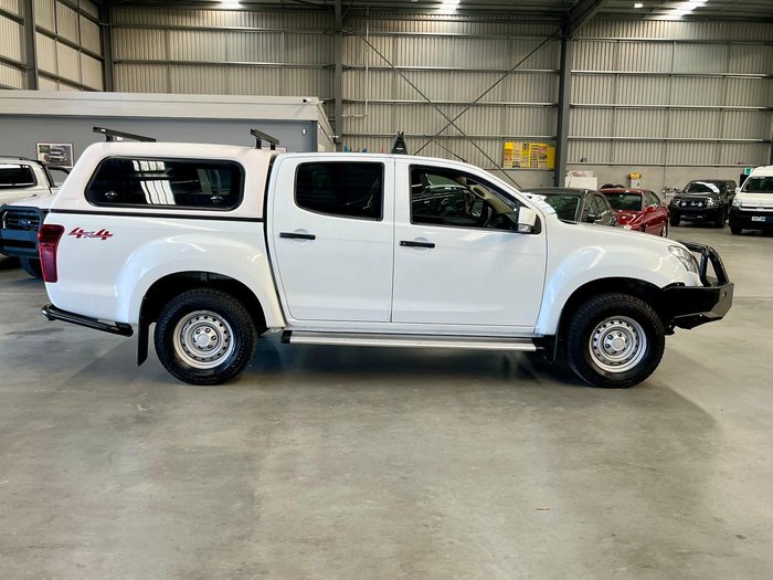 2016 Isuzu D-MAX SX MY15.5 4X4 Dual Range Splash White