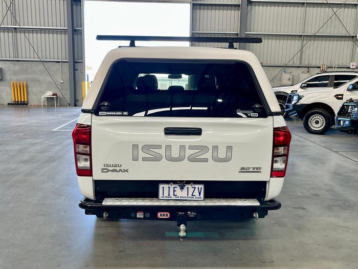 2016 Isuzu D-MAX SX MY15.5 4X4 Dual Range Splash White