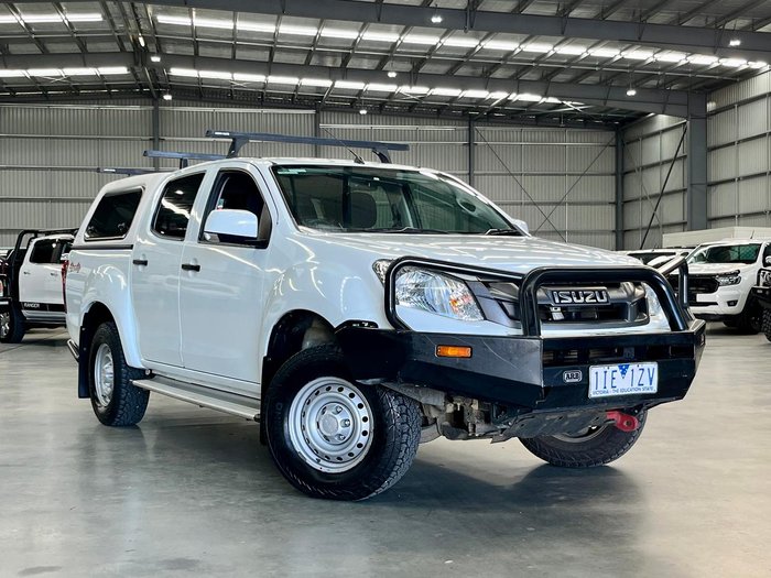2016 Isuzu D-MAX SX MY15.5 4X4 Dual Range Splash White