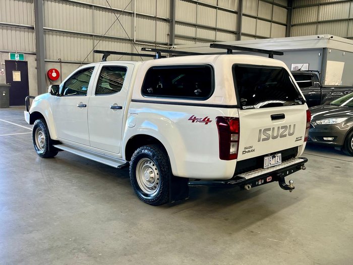 2016 Isuzu D-MAX SX MY15.5 4X4 Dual Range Splash White