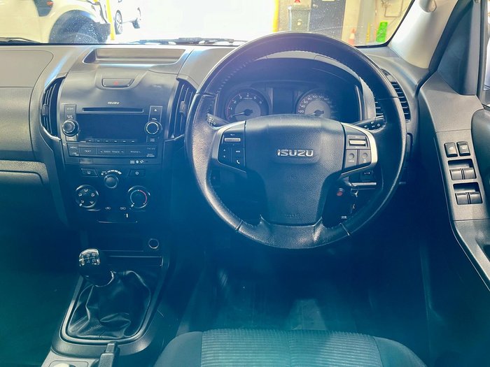 2016 Isuzu D-MAX SX MY15.5 4X4 Dual Range Splash White
