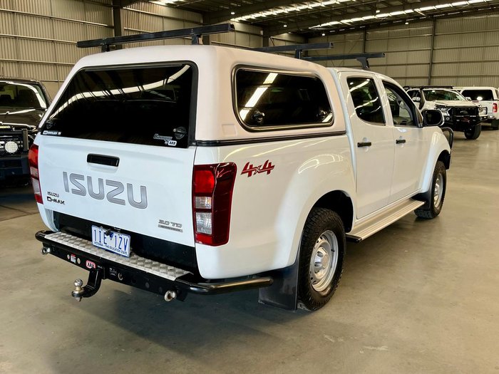2016 Isuzu D-MAX SX MY15.5 4X4 Dual Range Splash White