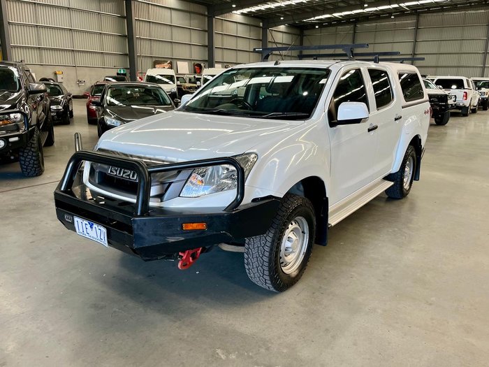 2016 Isuzu D-MAX SX MY15.5 4X4 Dual Range Splash White