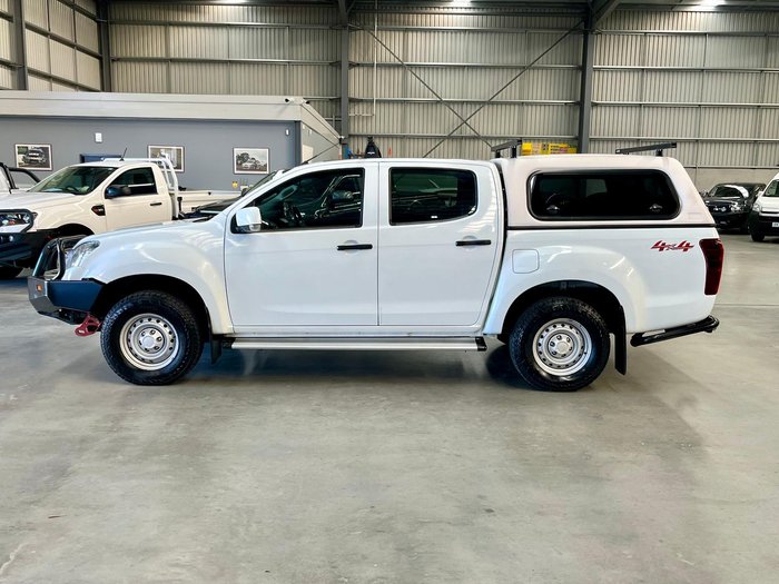 2016 Isuzu D-MAX SX MY15.5 4X4 Dual Range Splash White