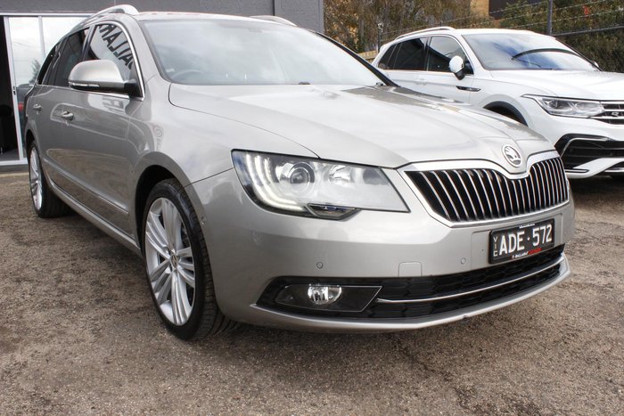 2014 SKODA Superb Elegance 118TSI 3T MY15 Magnetic Brown