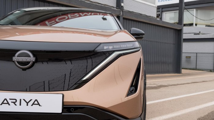 2025 Nissan Ariya Evolve FE0 MY25 Four Wheel Drive Akatsuki Copper/Black Roof