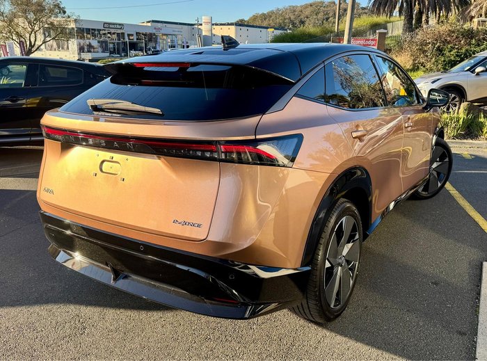 2025 Nissan Ariya Evolve FE0 MY25 Four Wheel Drive Akatsuki Copper/Black Roof