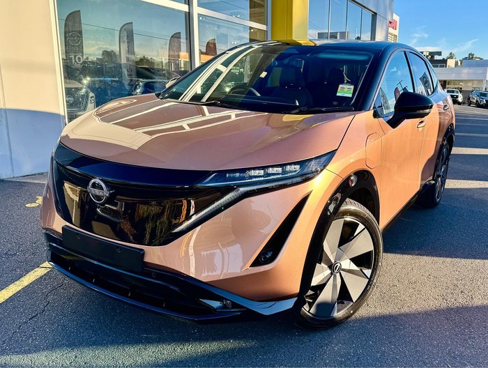 2025 Nissan Ariya Evolve FE0 MY25 Four Wheel Drive Akatsuki Copper/Black Roof