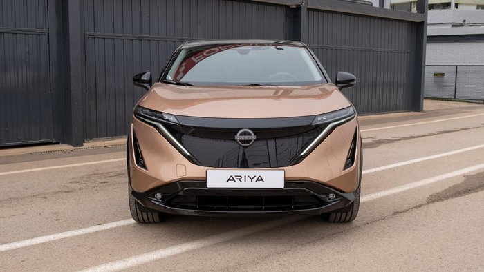 2025 Nissan Ariya Evolve FE0 MY25 Four Wheel Drive Akatsuki Copper/Black Roof