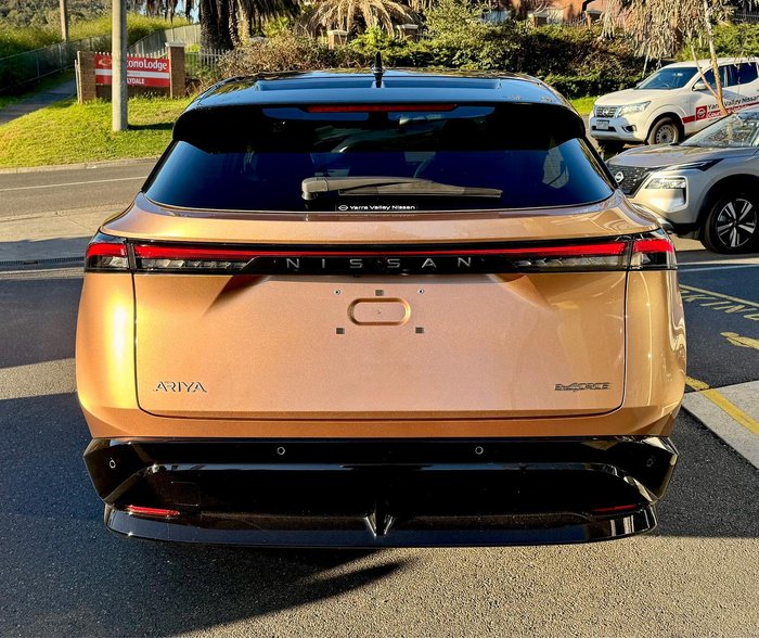 2025 Nissan Ariya Evolve FE0 MY25 Four Wheel Drive Akatsuki Copper/Black Roof