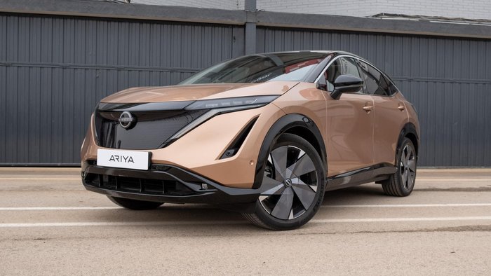 2025 Nissan Ariya Evolve FE0 MY25 Four Wheel Drive Akatsuki Copper/Black Roof