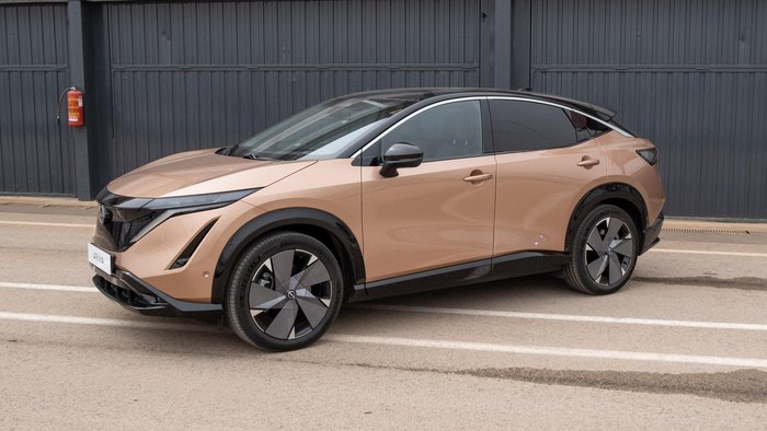 2025 Nissan Ariya Evolve FE0 MY25 Four Wheel Drive Akatsuki Copper/Black Roof