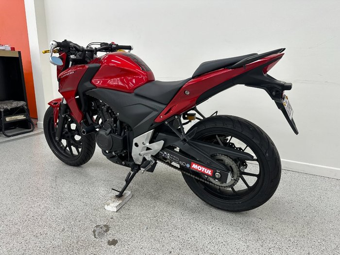 2014 Honda CB500F Red