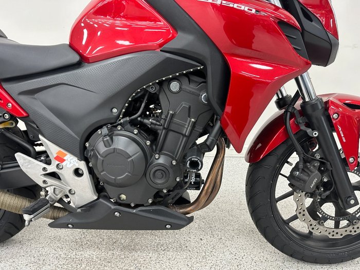 2014 Honda CB500F Red