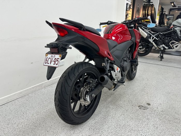 2014 Honda CB500F Red