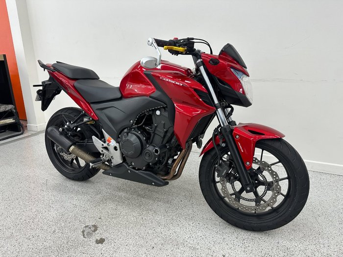 2014 Honda CB500F Red
