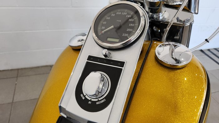 2013 Harley-Davidson Fat Boy 103 (FLSTF) Softail Gold